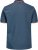 Jack & Jones PAULOS Short Sleeve Polo Denim Blue/PS - Pikétröjor - Stora pikétröjor - 2XL-8XL