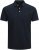 Jack & Jones PAULOS Short Sleeve Polo Dark Navy/PS - Pikétröjor - Stora pikétröjor - 2XL-8XL