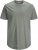 Jack & Jones NOA Crew Neck T-Shirt Grey - T-shirts - Stora T-shirts - 2XL-14XL