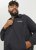 Jack & Jones RUSH SOLID Bomber Jacket with Hood Black - Jackor - Stora jackor - 2XL-12XL