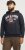 Jack & Jones 2 COL LOGO Hoodie Dark Navy - Tröjor & hoodies - Stora hoodies & tröjor - 2XL-14XL