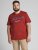 Jack & Jones JJELOGO TEE Red - T-shirts - Stora T-shirts - 2XL-14XL