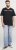 Jack & Jones Corp Logo Crew Neck T-Shirt Black - T-shirts - Stora T-shirts - 2XL-14XL