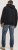 Jack & Jones CORP LOGO Large Print Hoodie Black - Tröjor & hoodies - Stora hoodies & tröjor - 2XL-14XL