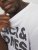 Jack & Jones CORP Logo T-Shirt White w Large Black Print - T-shirts - Stora T-shirts - 2XL-14XL