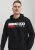 Jack & Jones CORP LOGO PLAY 4 Print Hoodie Black - Tröjor & hoodies - Stora hoodies & tröjor - 2XL-14XL