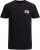 Jack & Jones CORP Logo T-Shirt Black - T-shirts - Stora T-shirts - 2XL-14XL