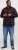 Jack & Jones Gingham L/S Shirt Dark Red - Skjortor - Stora skjortor - 2XL-8XL