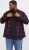 Jack & Jones Gingham L/S Shirt Dark Red - Skjortor - Stora skjortor - 2XL-8XL