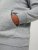 Jack & Jones JJLOCK SWEAT HOOD Grey - Tröjor & hoodies - Stora hoodies & tröjor - 2XL-14XL