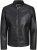 Jack & Jones Rocky Urban Rider Leather Jacket Black - Jackor - Stora jackor - 2XL-12XL