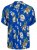 Jack & Jones JORLUKE FLORES Resort Shirt Nautical Blue - Skjortor - Stora skjortor - 2XL-8XL