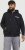 Jack & Jones ESTERBRO Zip Hoodie Black - Tröjor & hoodies - Stora hoodies & tröjor - 2XL-14XL