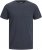 Jack & Jones ORGANIC T-Shirt Navy Blazer/Melange - T-shirts - Stora T-shirts - 2XL-14XL