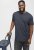 Jack & Jones ORGANIC T-Shirt Navy Blazer/Melange - T-shirts - Stora T-shirts - 2XL-14XL
