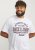 Jack & Jones JJELOGO O-Neck T-Shirt White - T-shirts - Stora T-shirts - 2XL-14XL