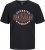 Jack & Jones LOGO O-Neck T-Shirt Black - T-shirts - Stora T-shirts - 2XL-14XL
