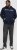 Jack & Jones CORP OLD LOGO REG FIT Hoodie Navy Blazer - Tröjor & hoodies - Stora hoodies & tröjor - 2XL-14XL