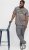 Jack & Jones GLENN ORIGINAL SQ 703 Grey Denim - Jeans & byxor - Stora Jeans och Stora Byxor