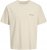 Jack & Jones Boston Photo Crew Neck T-Shirt Antique White - T-shirts - Stora T-shirts - 2XL-14XL