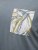 Jack & Jones Split Pocket Print T-Shirt Grey - T-shirts - Stora T-shirts - 2XL-14XL