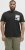Jack & Jones Split Pocket Print T-Shirt Black - T-shirts - Stora T-shirts - 2XL-14XL