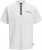 Jack & Jones Fusion Pique Zipper Polo Bright White - Pikétröjor - Stora pikétröjor - 2XL-8XL