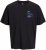 Jack & Jones Compact Crew Neck T-Shirt Black - T-shirts - Stora T-shirts - 2XL-14XL