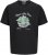 Jack & Jones Hydra Crew Neck T-Shirt Black - T-shirts - Stora T-shirts - 2XL-14XL