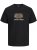 Jack & Jones Calma Crew Neck T-Shirt Black - T-shirts - Stora T-shirts - 2XL-14XL