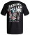 Jack & Jones JJCHILLER With Back Print Black - T-shirts - Stora T-shirts - 2XL-14XL