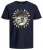Jack & Jones JJEUSTACE T-Shirt Navy - T-shirts - Stora T-shirts - 2XL-14XL