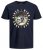 Jack & Jones JJEUSTACE T-Shirt Navy - T-shirts - Stora T-shirts - 2XL-14XL