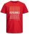Jack & Jones JJCYBER T-Shirt Red - T-shirts - Stora T-shirts - 2XL-14XL
