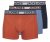Jack & Jones JACMARCO SOLID Trunks 3-Pack Coronet Blue - Underkläder & badkläder - Stora underkläder för män