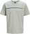 Jack & Jones FUSION Full Branding T-Shirt Aqua Grey - T-shirts - Stora T-shirts - 2XL-14XL