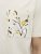 Jack & Jones Tavira Aop Pocket Crew Neck T-Shirt Antique White - T-shirts - Stora T-shirts - 2XL-14XL