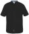 D555 James Short Sleeve Oxford Shirt Black - Skjortor - Stora skjortor - 2XL-8XL