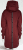 Nora Mikken KADRI WHITE Long Hoodie Burgundy - Tröjor & hoodies - 