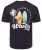 Kam Jeans 5709 Summer Adventure Print Tee Indigo - T-shirts - Stora T-shirts - 2XL-14XL