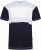 Kam Jeans 5780 Cut And Sew Panel T-Shirt Navy - T-shirts - Stora T-shirts - 2XL-14XL