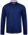 Kam Jeans 6160 Long Sleeve Dobby Print Shirt Twilight Blue - Skjortor - Stora skjortor - 2XL-8XL
