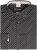 Kam Jeans 6296 Long Sleeve All Over Geo Print Shirt Black - Skjortor - Stora skjortor - 2XL-8XL