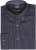 Kam Jeans 6300 Long Sleeve Dobby Stripe Shirt Dark Grey - Skjortor - Stora skjortor - 2XL-8XL