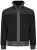 Kam Jeans 715 Full Zip Sweater Charcoal - Tröjor & Hoodies - Stora hoodies - 2XL-8XL