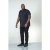 D555 Tim Short Sleeve Shirt Navy - Skjortor - Stora skjortor - 2XL-8XL