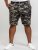 D555 Chadwick Shorts Green Camo - Shorts - Stora shorts W40-W60