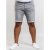D555 Griffin Denim Shorts Grey - Shorts - Stora shorts W40-W60