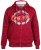 D555 Rylan Hoodie Red - Tröjor & hoodies - Stora hoodies & tröjor - 2XL-14XL