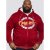 D555 Rylan Hoodie Red - Tröjor & hoodies - Stora hoodies & tröjor - 2XL-14XL